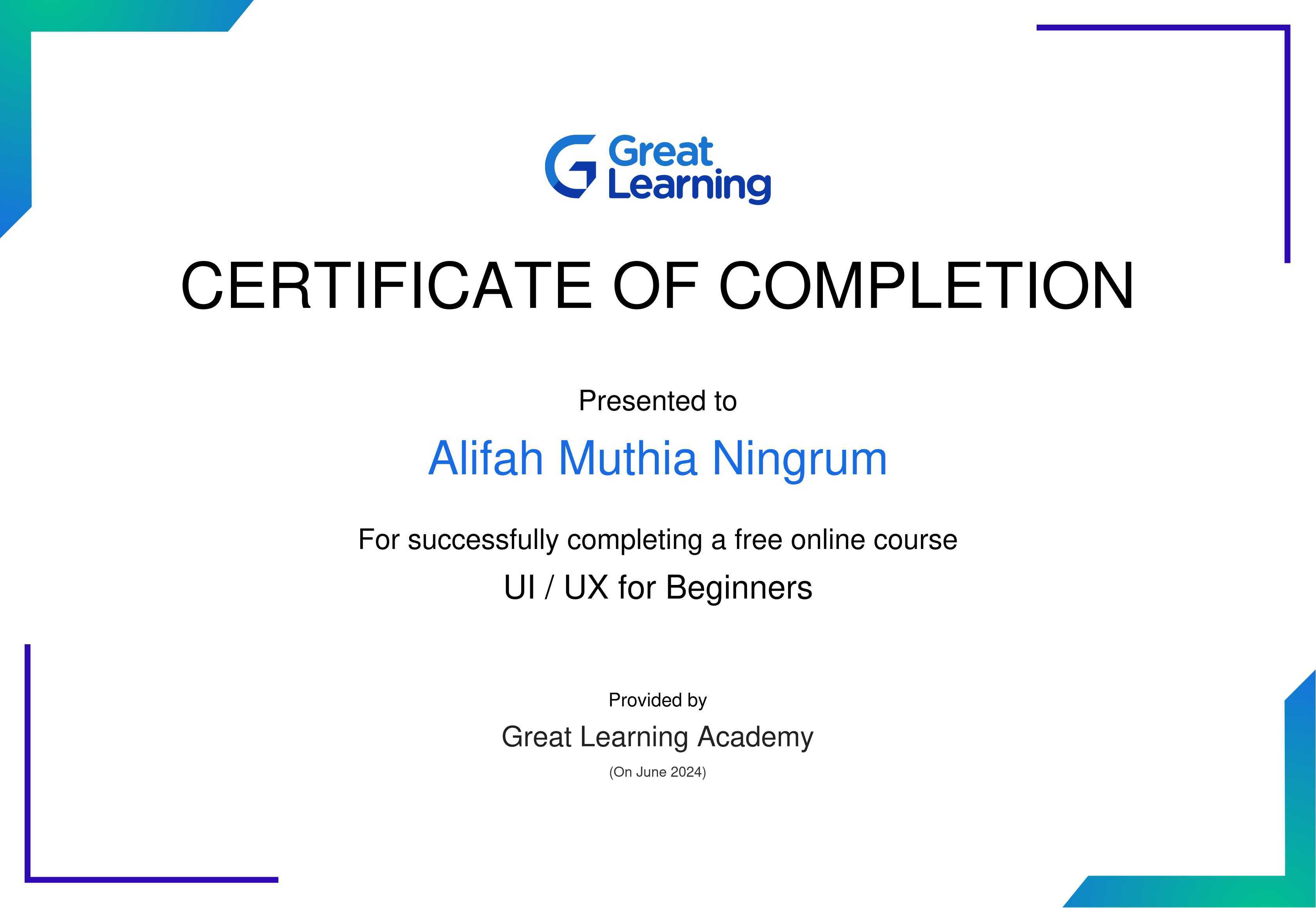 Certificate 2